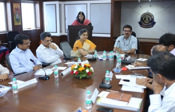 Meeting with Members of State-Screening Committee and executive Commissioners, Commissioners (Audit) of GST Mumbai held on 04.06.2018 at Mumbai
