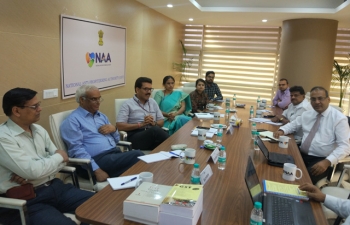 Interactive session with 'The members of Institute of Cost Accountants of India' held on 06.06.2018 at NAA Office.