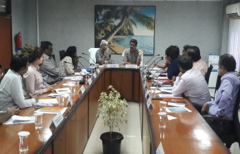 Meeting with Members of State-Screening Committee and executive Commissioners of GST Tamil Nadu State on 10.05.2018 at Chennai